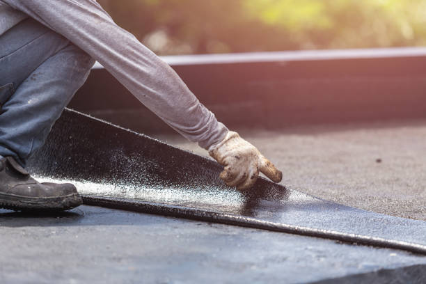 Professional Exterior Waterproofing technician working in Erie, PA